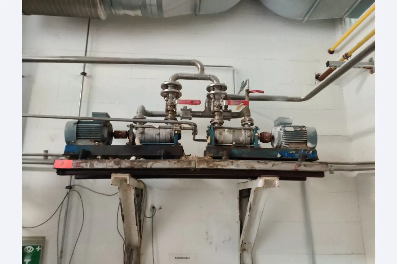 Bastidor del estator, sistema de postcombustión térmica y diversos equipos mecánicos-10