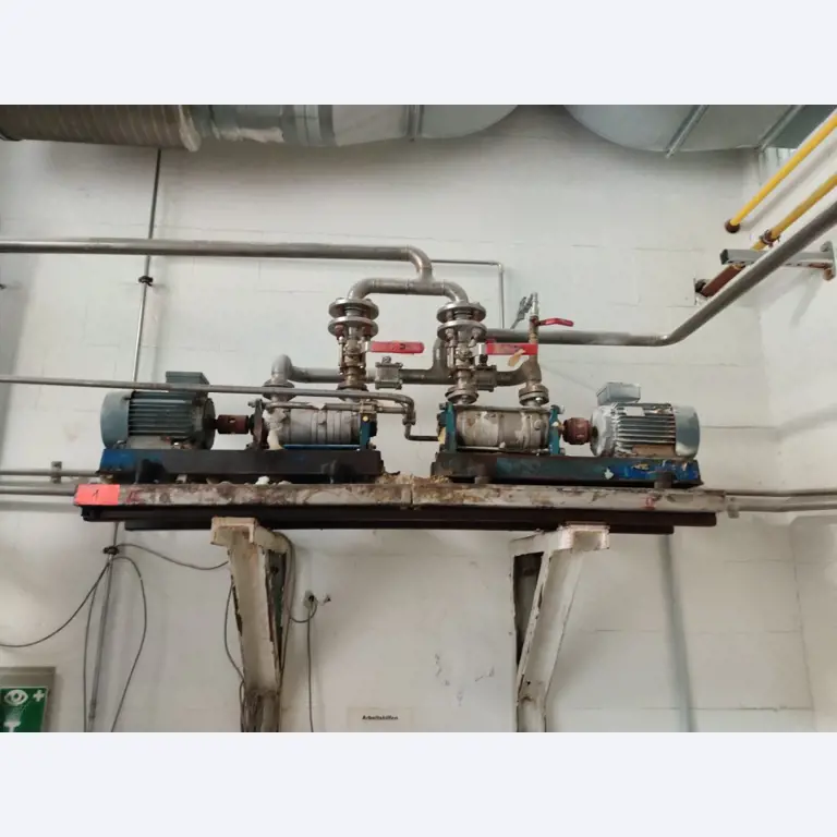 Bastidor del estator, sistema de postcombustión térmica y diversos equipos mecánicos-10