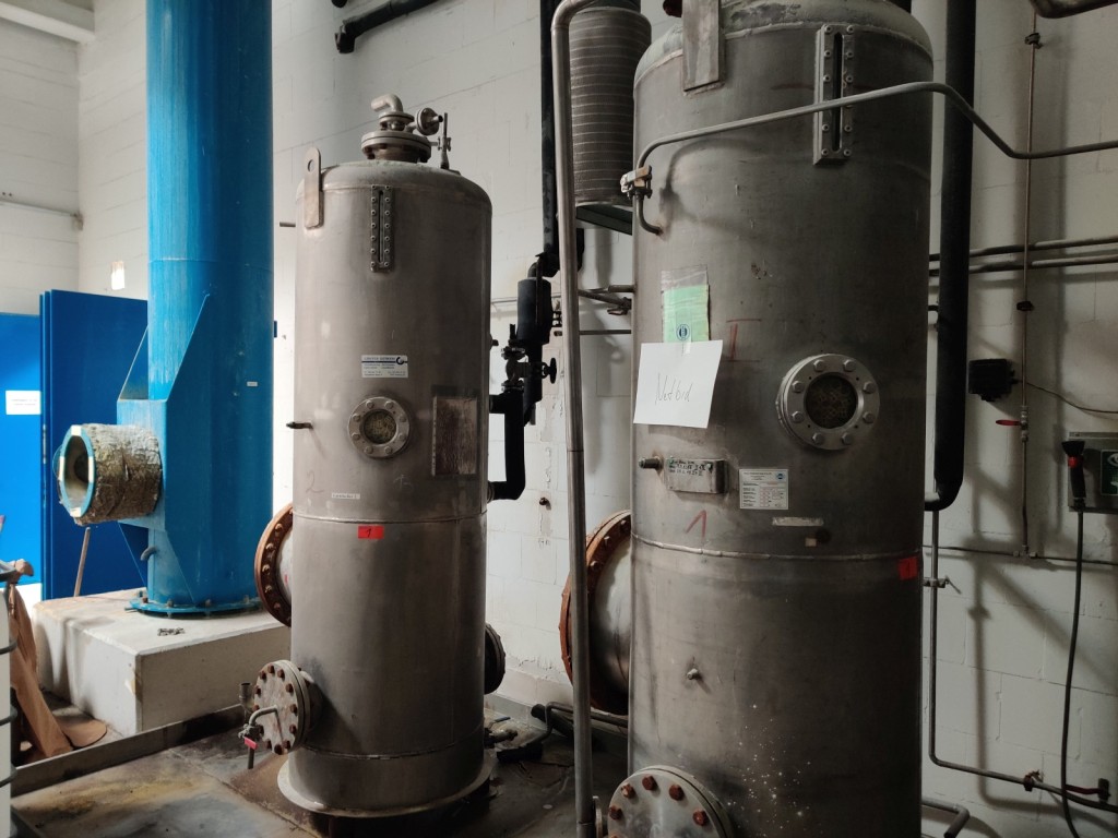 Bastidor del estator, sistema de postcombustión térmica y diversos equipos mecánicos-11