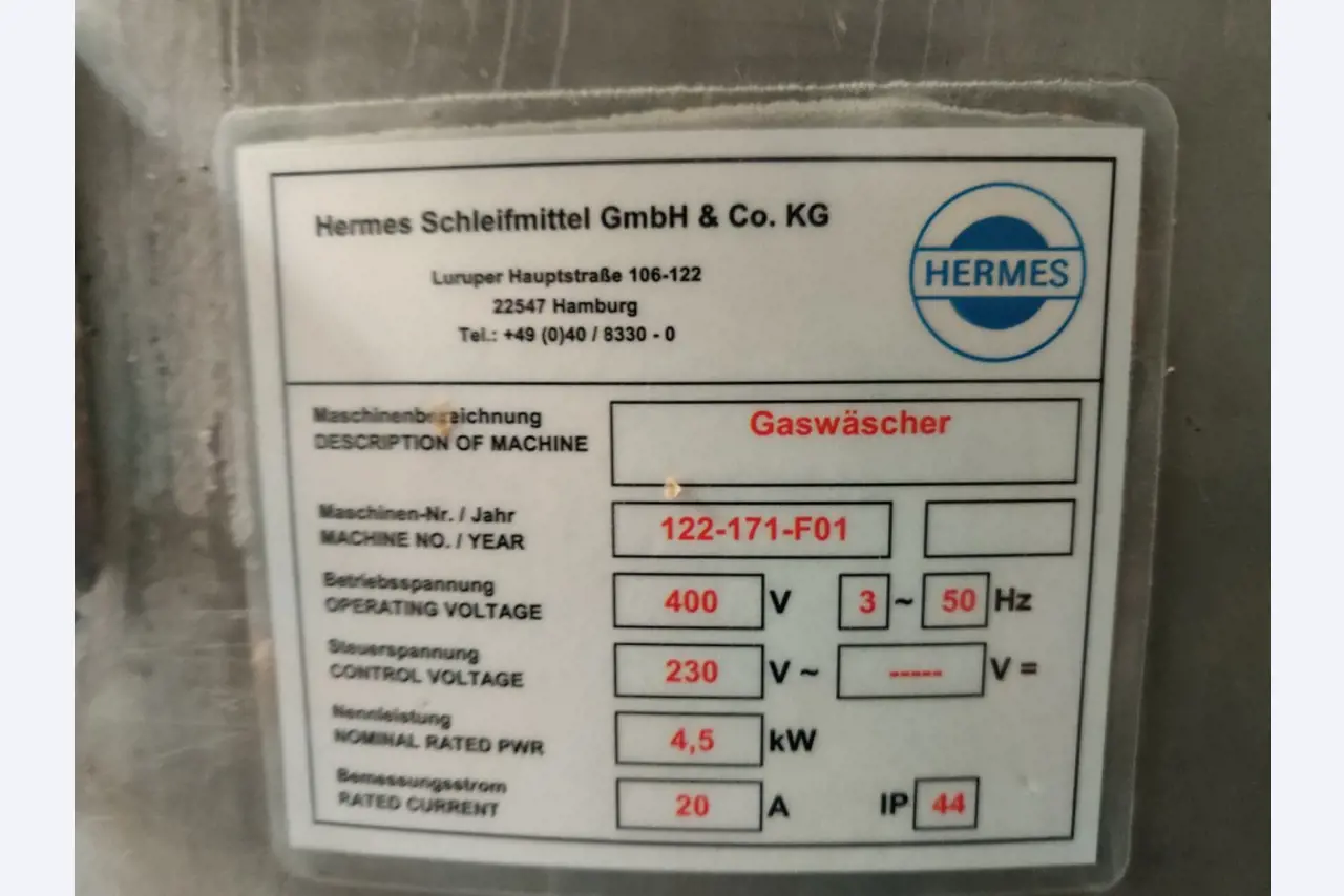 Bastidor del estator, sistema de postcombustión térmica y diversos equipos mecánicos-12