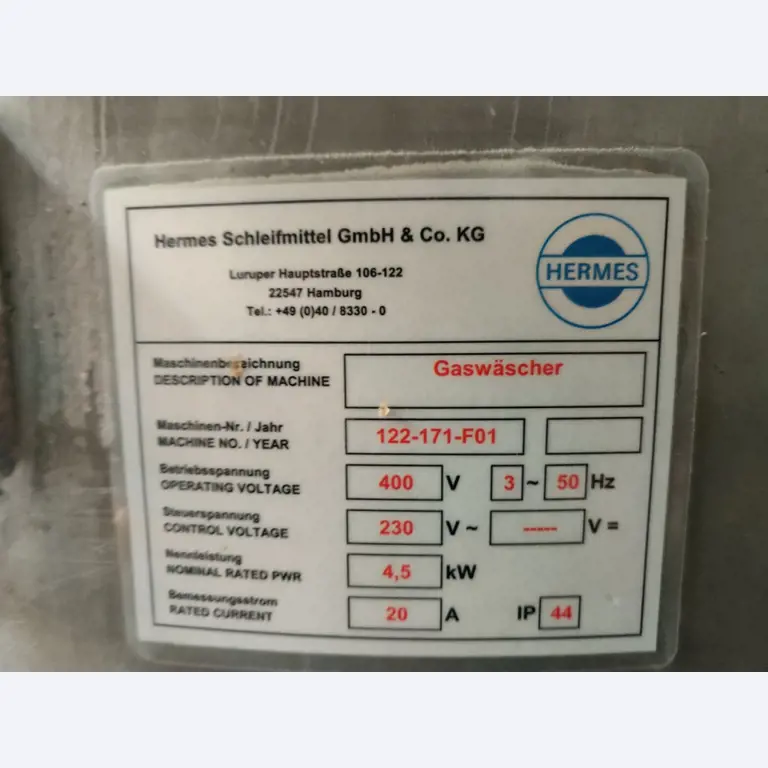 Bastidor del estator, sistema de postcombustión térmica y diversos equipos mecánicos-12