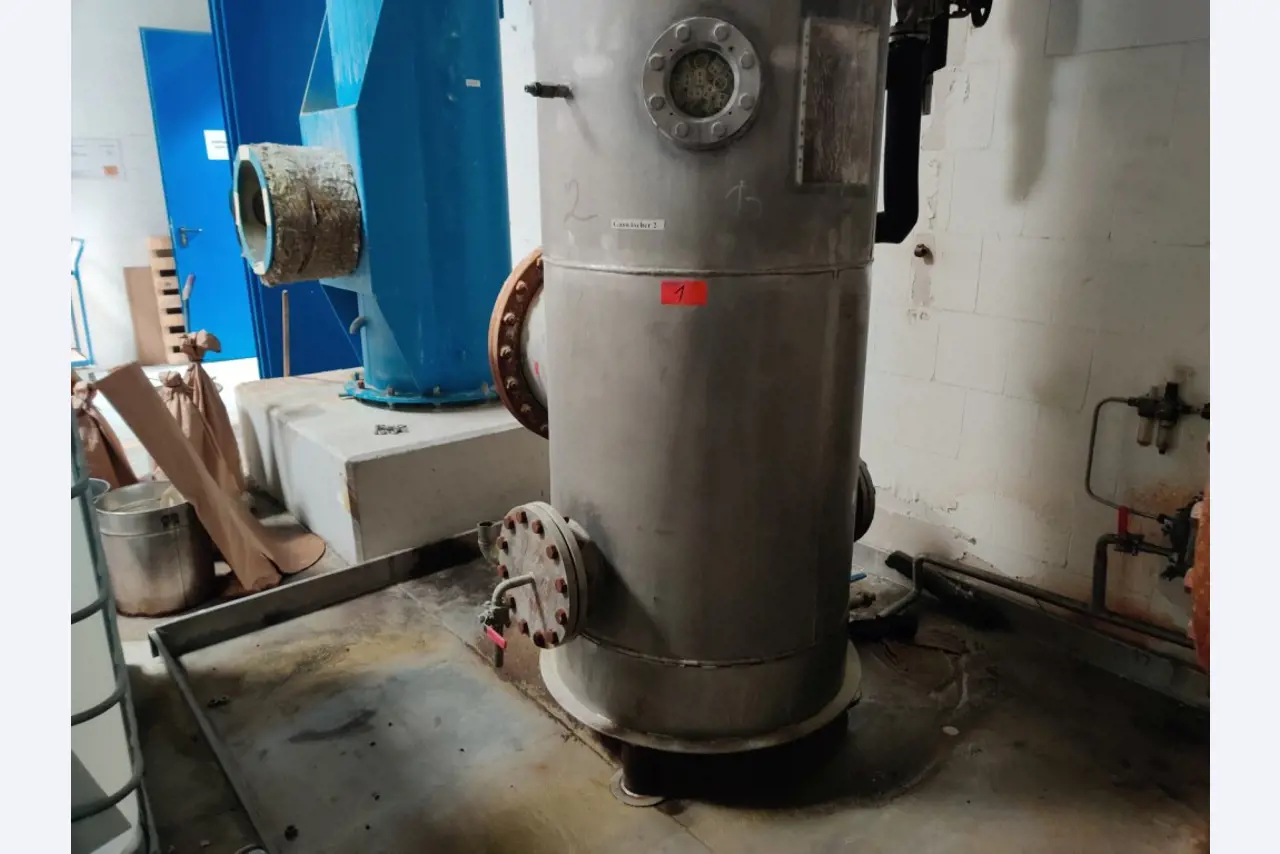 Bastidor del estator, sistema de postcombustión térmica y diversos equipos mecánicos-14