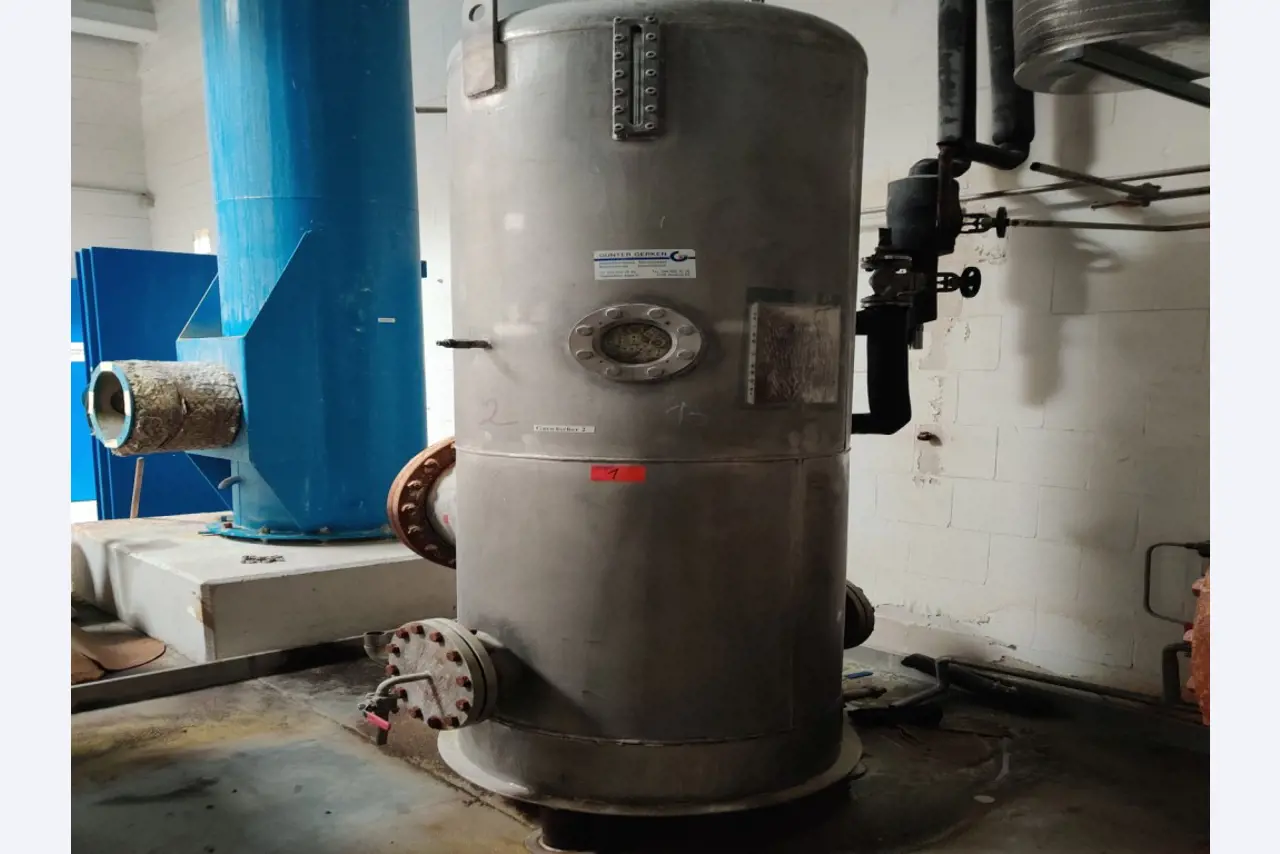 Bastidor del estator, sistema de postcombustión térmica y diversos equipos mecánicos-15