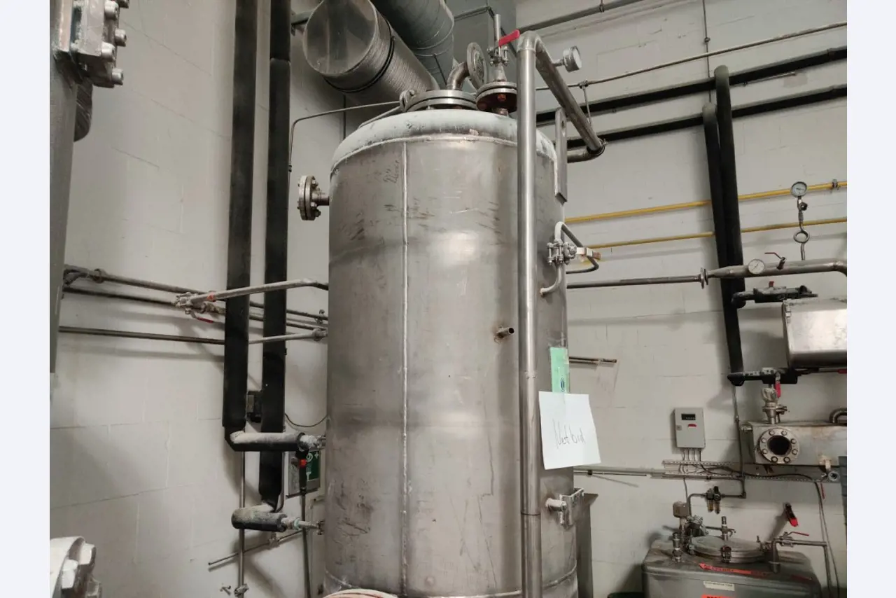 Bastidor del estator, sistema de postcombustión térmica y diversos equipos mecánicos-16