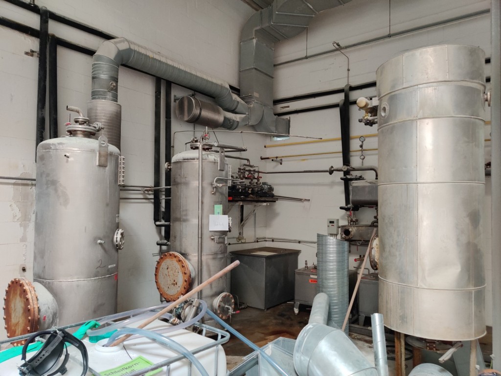 Bastidor del estator, sistema de postcombustión térmica y diversos equipos mecánicos-18