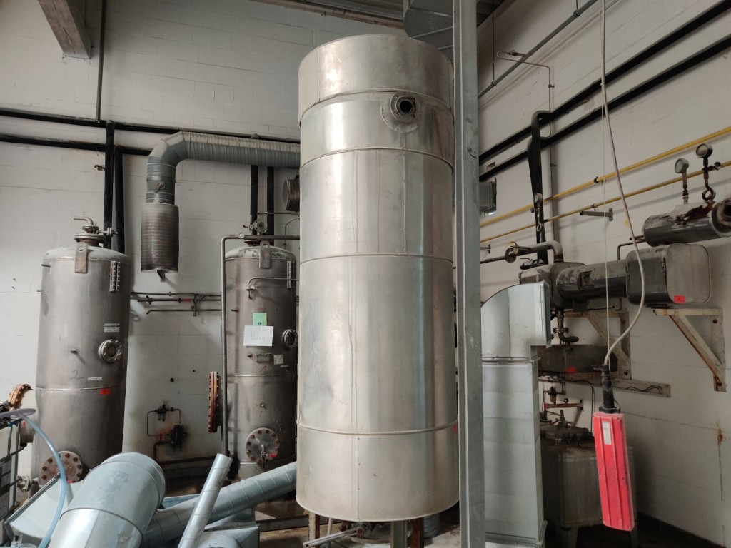 Bastidor del estator, sistema de postcombustión térmica y diversos equipos mecánicos-1