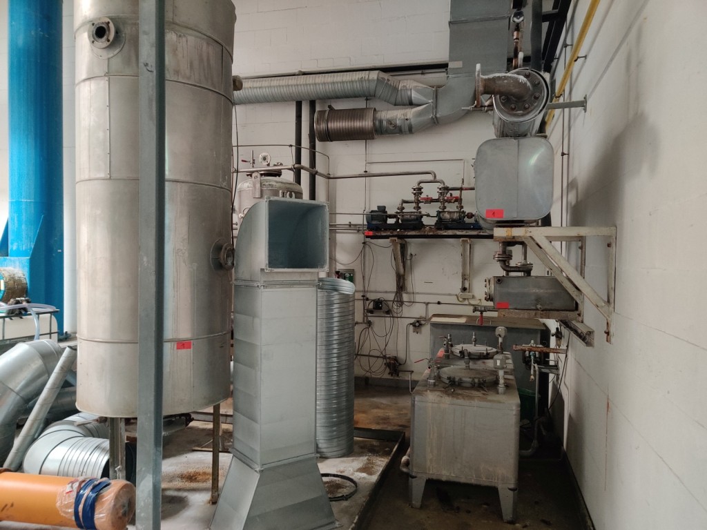 Bastidor del estator, sistema de postcombustión térmica y diversos equipos mecánicos-20