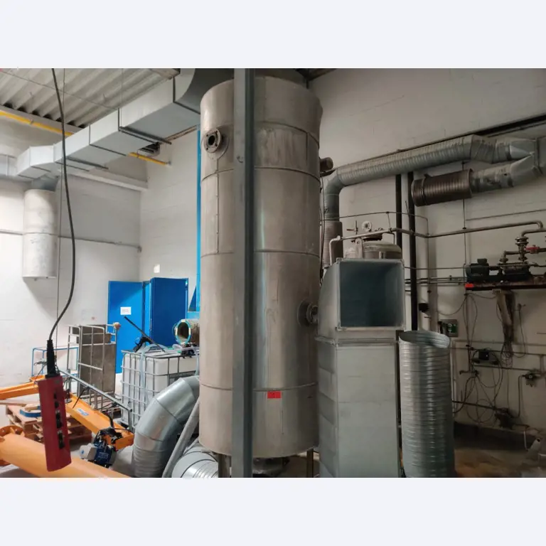 Bastidor del estator, sistema de postcombustión térmica y diversos equipos mecánicos-2