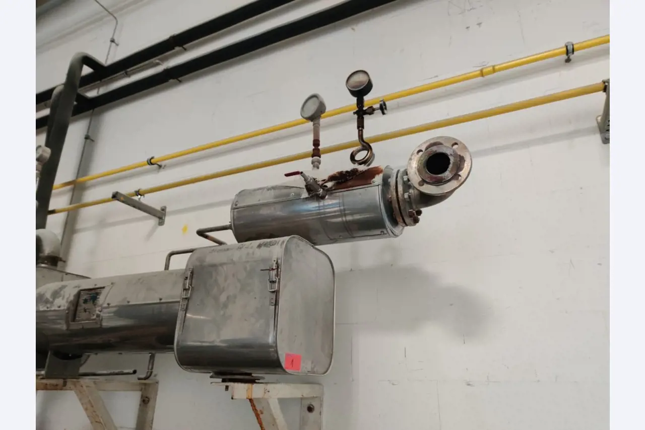 Bastidor del estator, sistema de postcombustión térmica y diversos equipos mecánicos-3