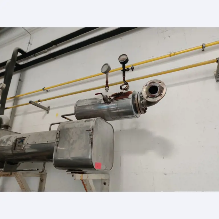 Bastidor del estator, sistema de postcombustión térmica y diversos equipos mecánicos-3