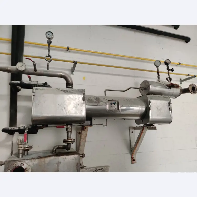 Bastidor del estator, sistema de postcombustión térmica y diversos equipos mecánicos-4