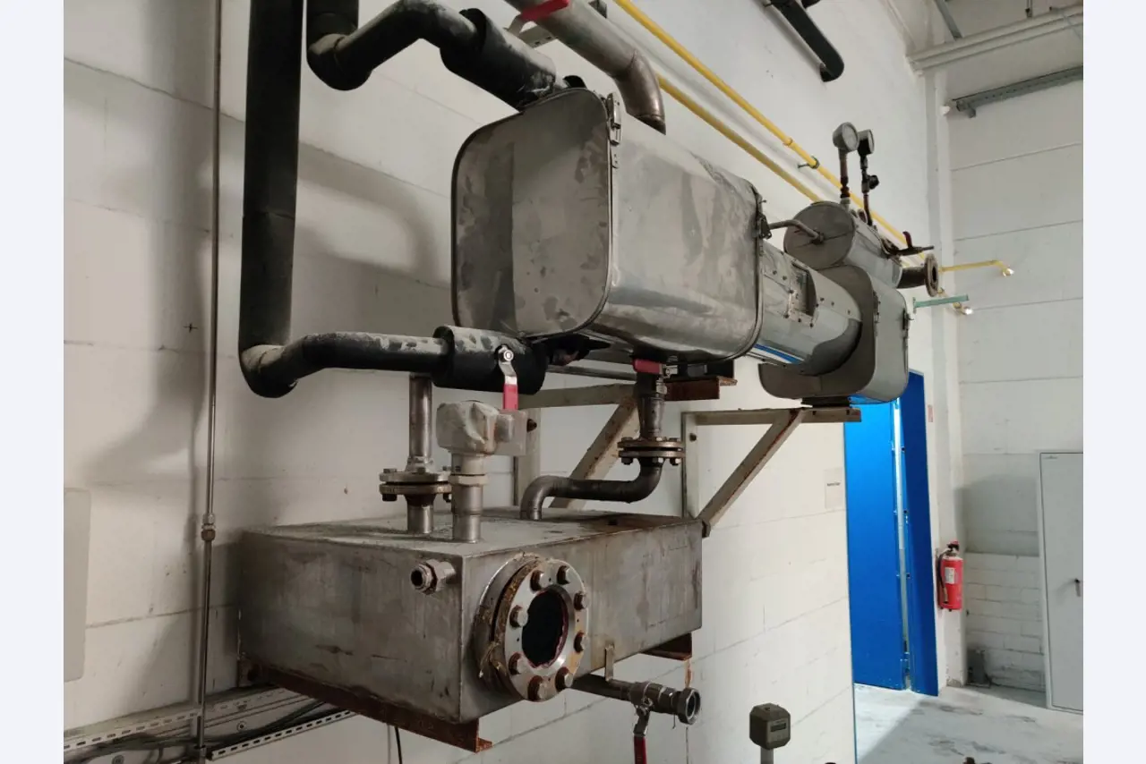 Bastidor del estator, sistema de postcombustión térmica y diversos equipos mecánicos-6