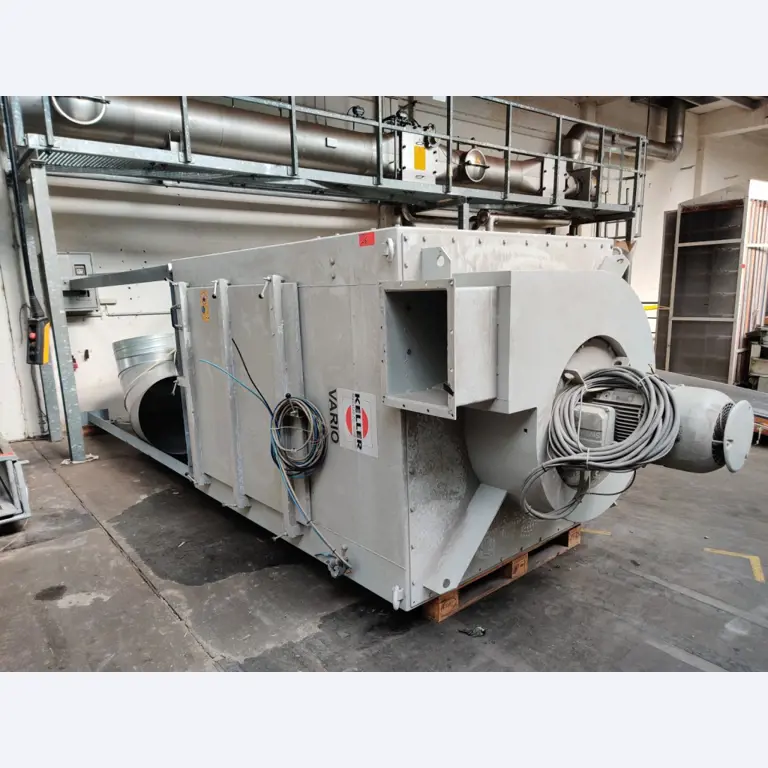 Bastidor del estator, sistema de postcombustión térmica y diversos equipos mecánicos-1