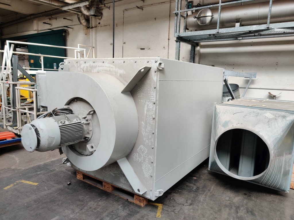 Bastidor del estator, sistema de postcombustión térmica y diversos equipos mecánicos-2