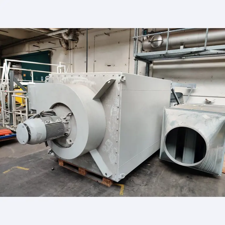 Bastidor del estator, sistema de postcombustión térmica y diversos equipos mecánicos-2