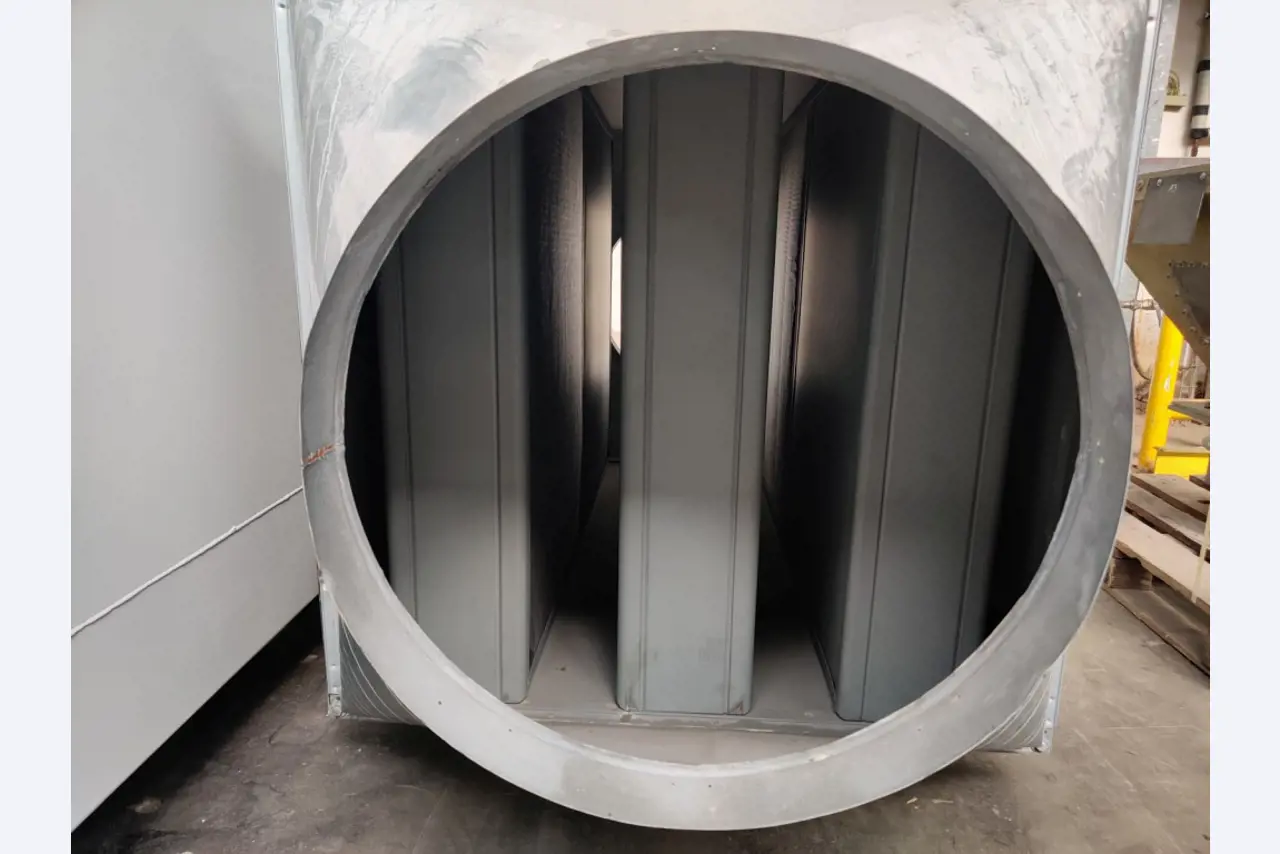 Bastidor del estator, sistema de postcombustión térmica y diversos equipos mecánicos-3