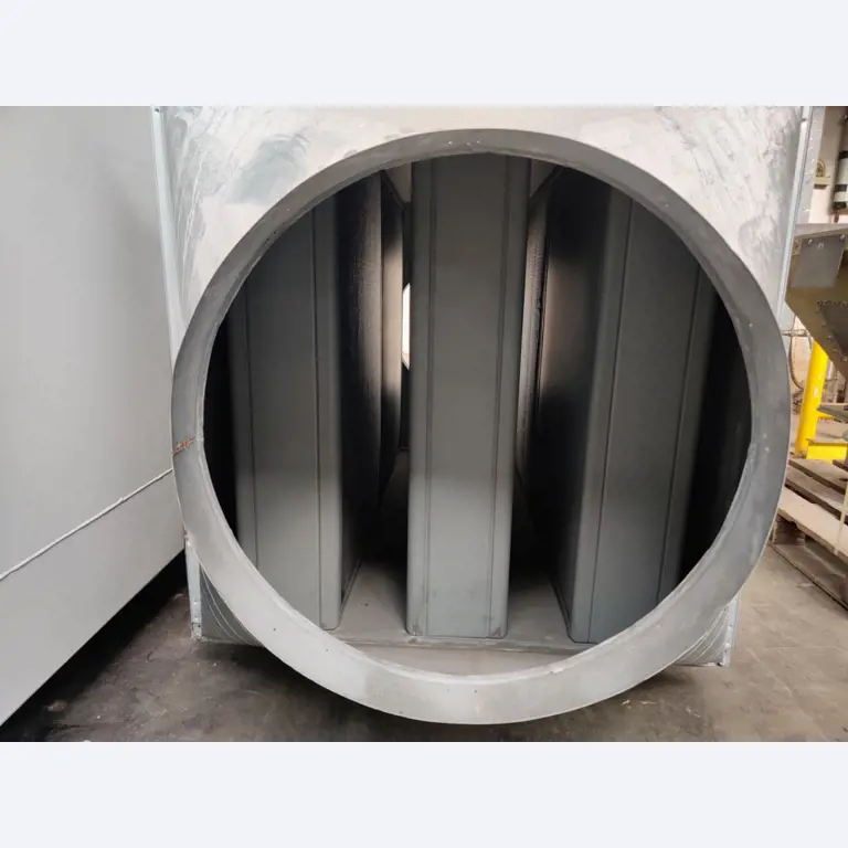 Bastidor del estator, sistema de postcombustión térmica y diversos equipos mecánicos-3