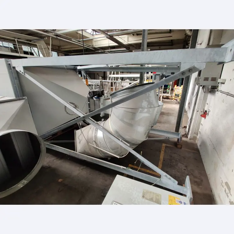 Bastidor del estator, sistema de postcombustión térmica y diversos equipos mecánicos-6