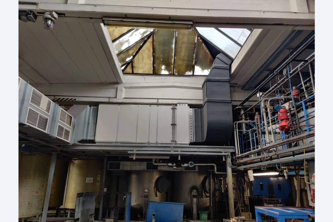 Cadre de tension, installation de postcombustion thermique et divers équipements mécaniques-47