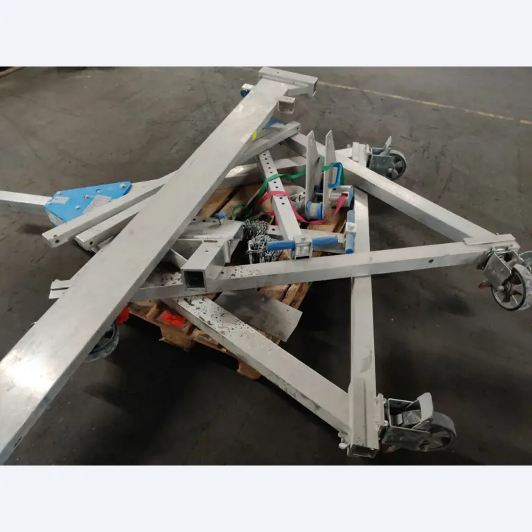 Bastidor del estator, sistema de postcombustión térmica y diversos equipos mecánicos-1