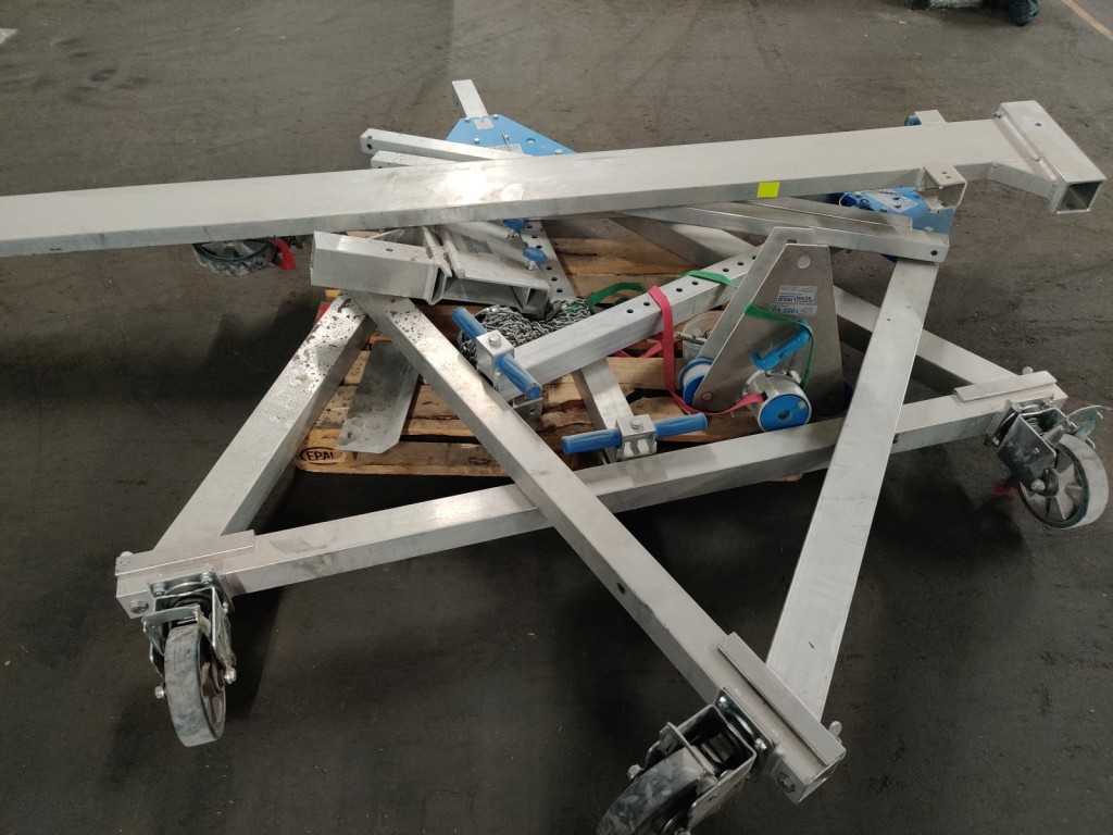 Bastidor del estator, sistema de postcombustión térmica y diversos equipos mecánicos-2