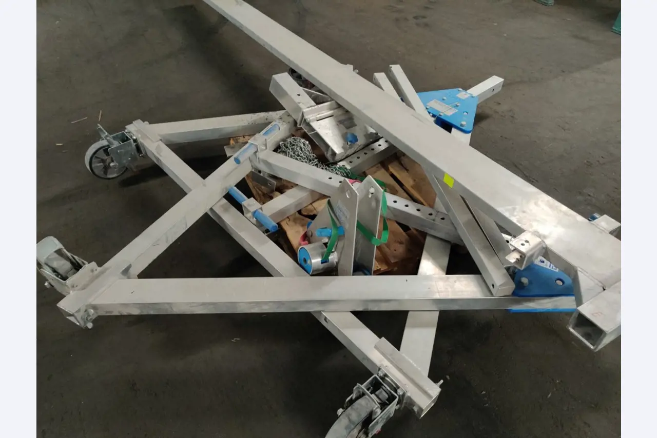 Bastidor del estator, sistema de postcombustión térmica y diversos equipos mecánicos-3