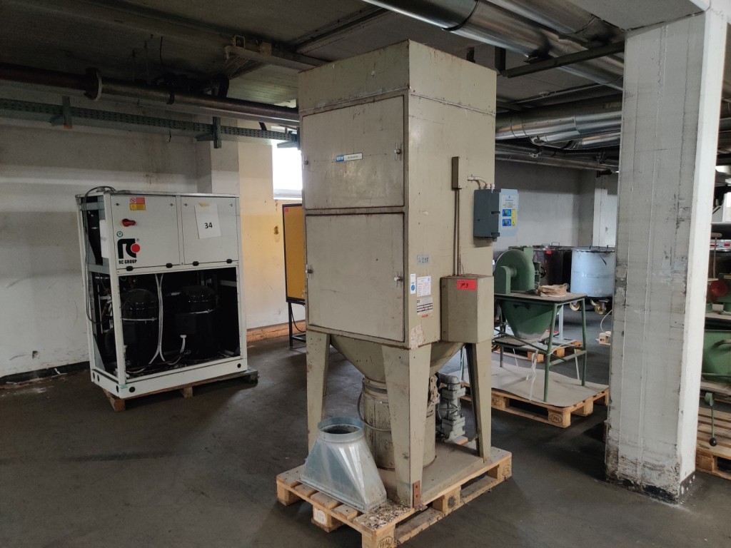 Bastidor del estator, sistema de postcombustión térmica y diversos equipos mecánicos-1