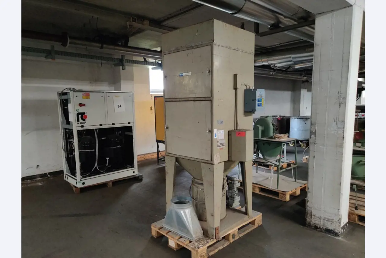 Bastidor del estator, sistema de postcombustión térmica y diversos equipos mecánicos-1