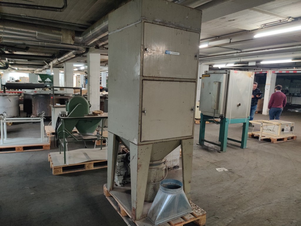 Bastidor del estator, sistema de postcombustión térmica y diversos equipos mecánicos-3