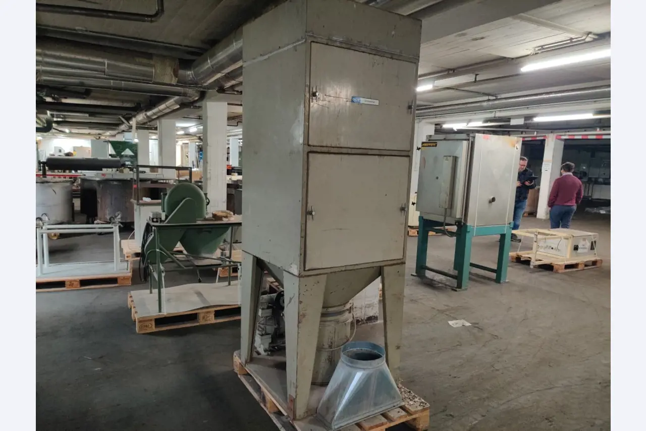 Bastidor del estator, sistema de postcombustión térmica y diversos equipos mecánicos-3