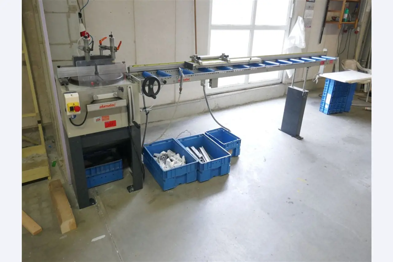 Machinery, equipment, fixed assets and current assets of a window manufacturer-1