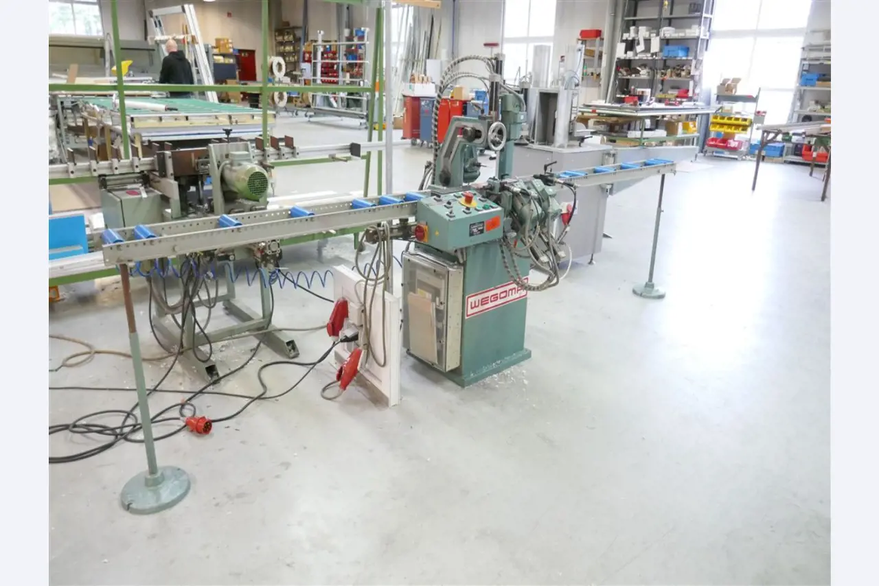 Machinery, equipment, fixed assets and current assets of a window manufacturer-1