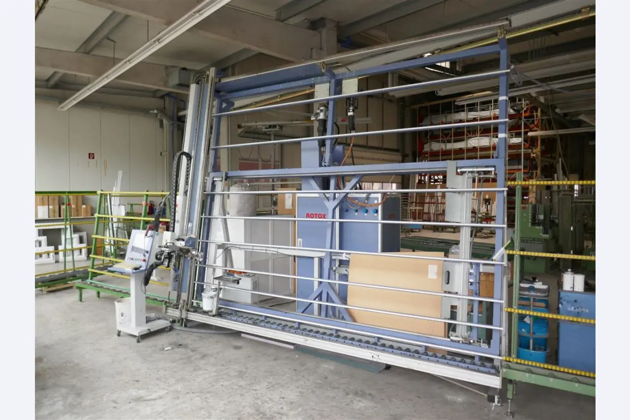 Machinery, equipment, fixed assets and current assets of a window manufacturer-1