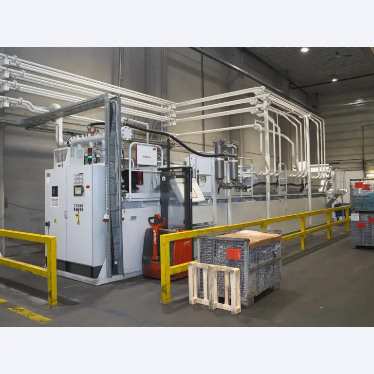 ae group - Melting store, Aluminum die casting machines 6,600 - 35,000 kN, Mechanical processing-11