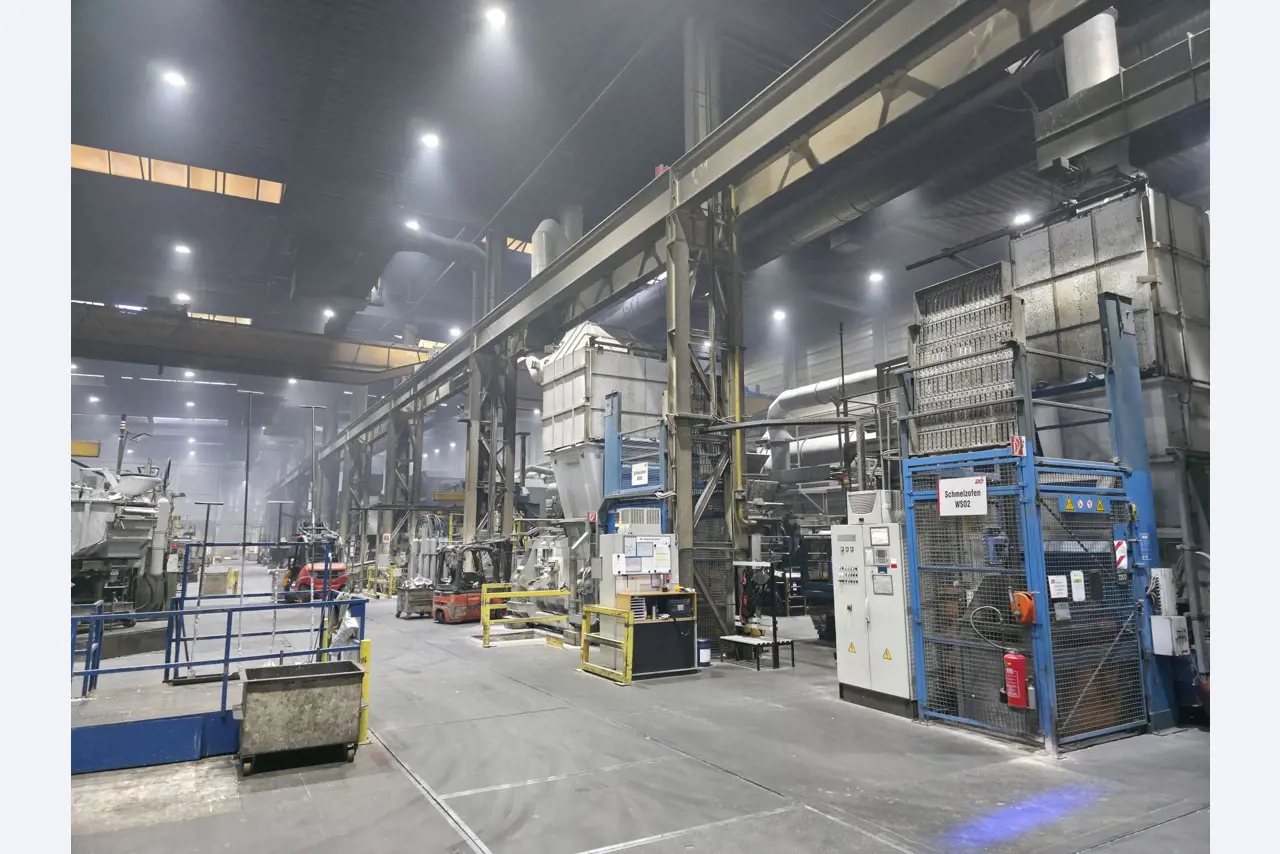 ae group - Melting store, Aluminum die casting machines 6,600 - 35,000 kN, Mechanical processing-17