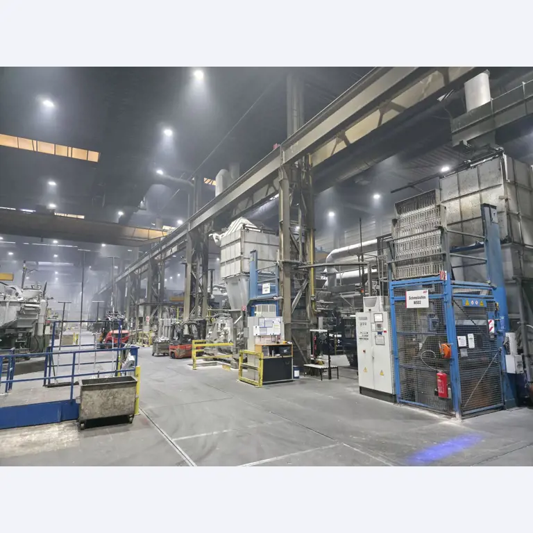 ae group - Melting store, Aluminum die casting machines 6,600 - 35,000 kN, Mechanical processing-17