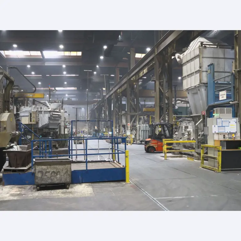 ae group - Melting store, Aluminum die casting machines 6,600 - 35,000 kN, Mechanical processing-6