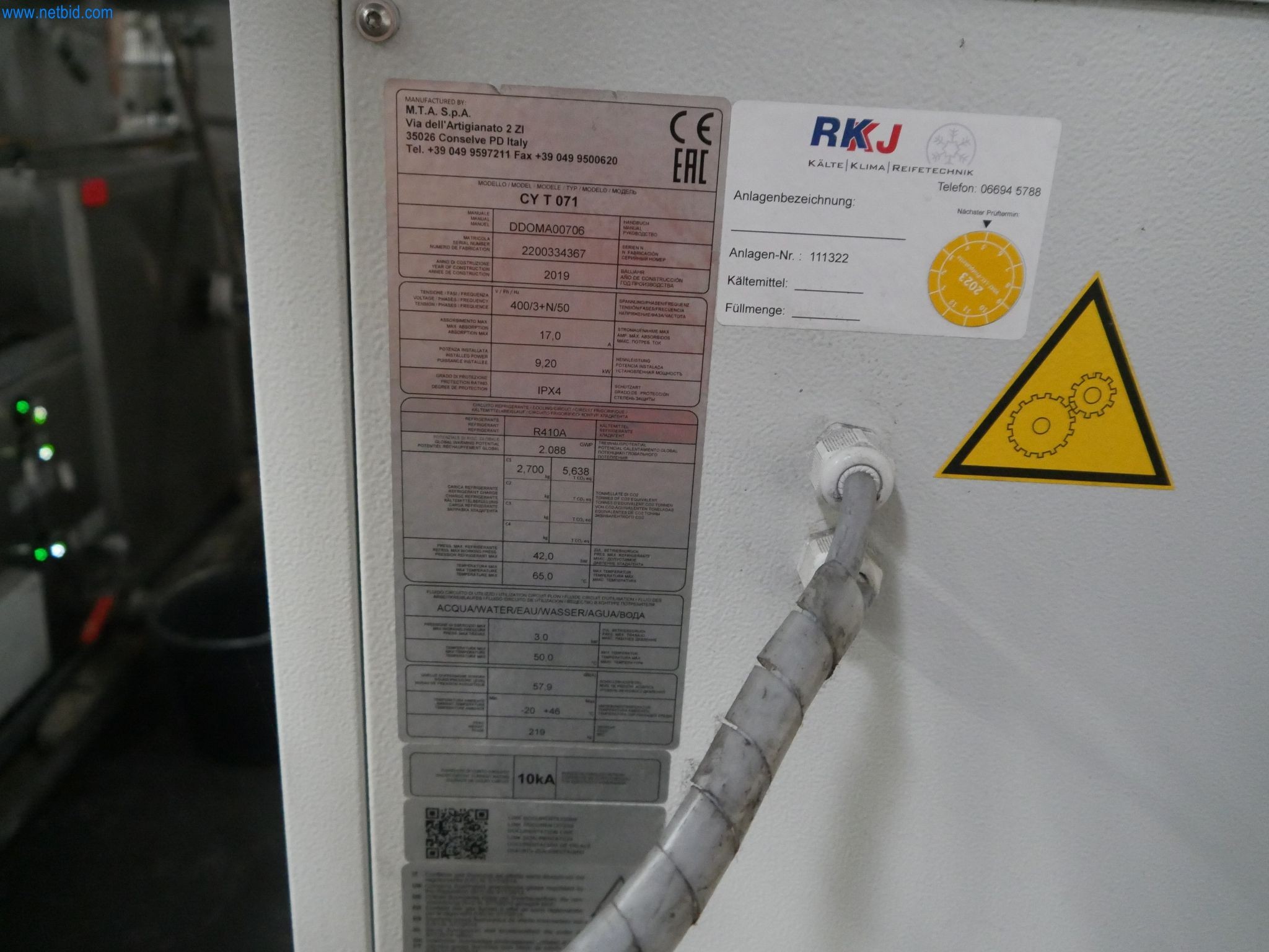 ae group – Plant and machinery for the manufacture of light-metal die-cast components (powertrain and structural parts) – AUCTION-6