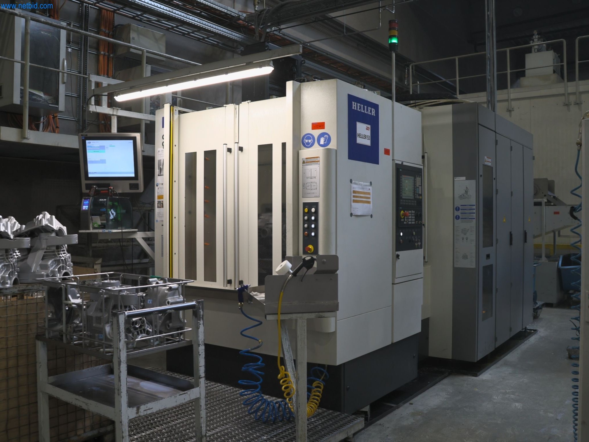 ae group - Melting store, Aluminum die casting machines 6,600 - 35,000 kN, Mechanical processing - PRIVATE TREATY SALE-1