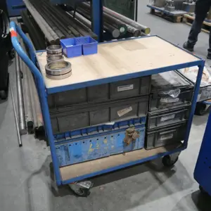 Floor-to-floor transport cart