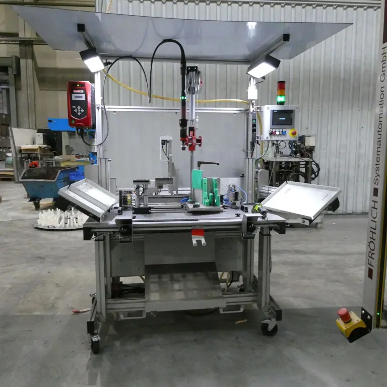 Assembly Station Böhner Kühlermontage GM Alpha