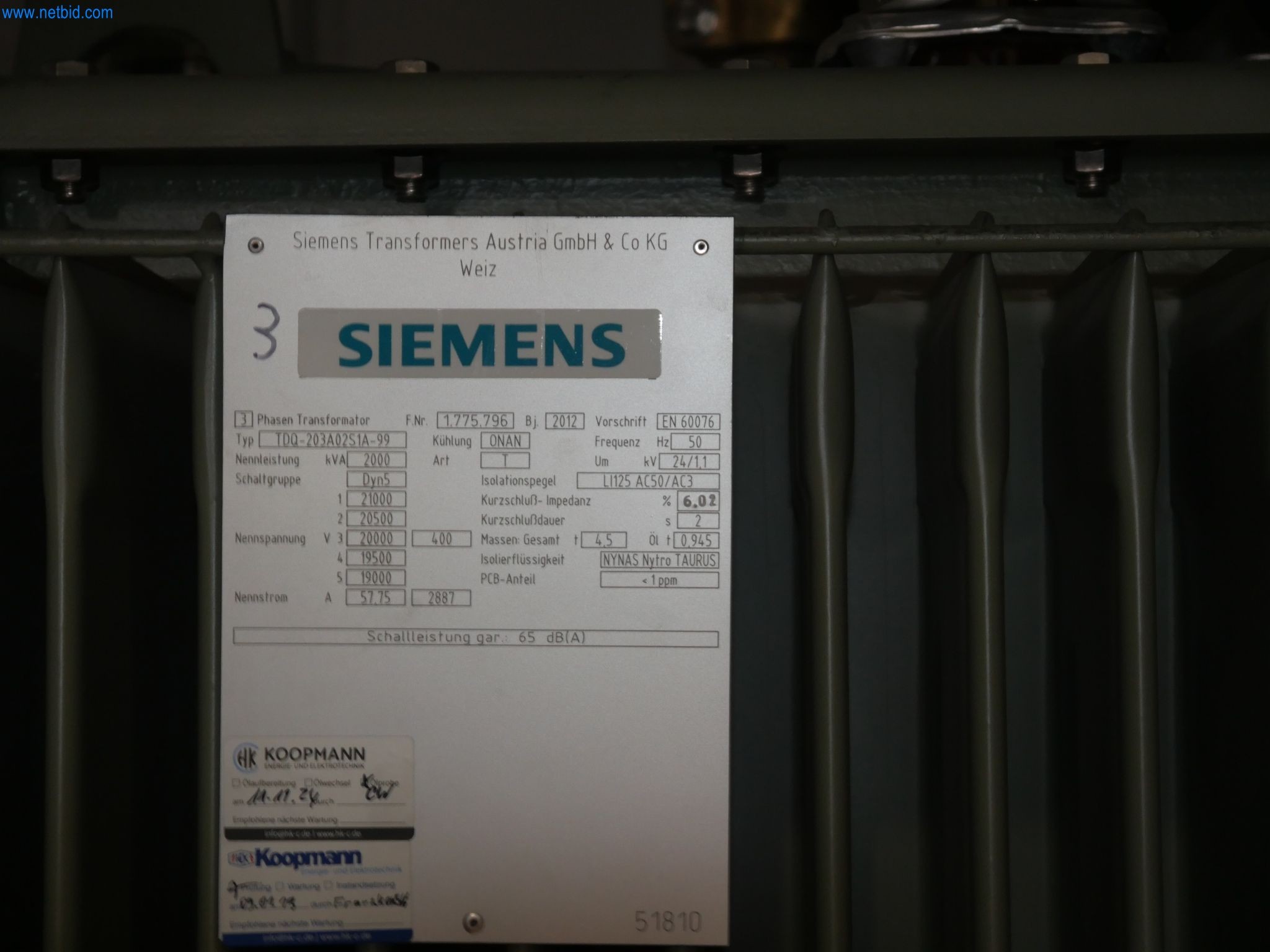 ae group – Plant and machinery for the manufacture of light-metal die-cast components (powertrain and structural parts) – AUCTION-2