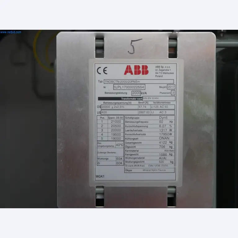 ae group – Plant and machinery for the manufacture of light-metal die-cast components (powertrain and structural parts) – AUCTION-2