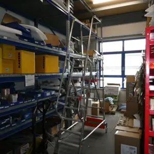 Ladder platform Krause Stabilo Podestleiter