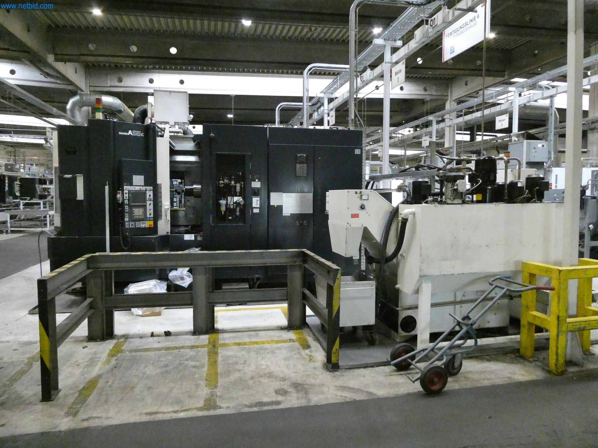 ae group - Melting store, Aluminum die casting machines 6,600 - 35,000 kN, Mechanical processing - PRIVATE TREATY SALE-20