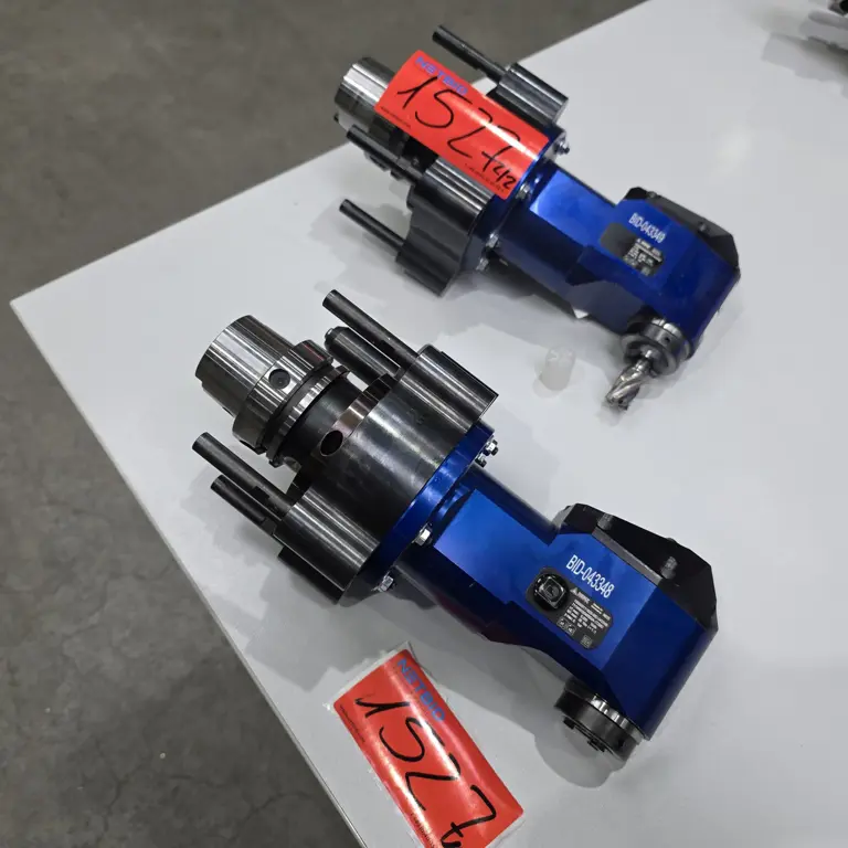 2 Powered HSK-A63 Tools/90° Angle Attachments Benz