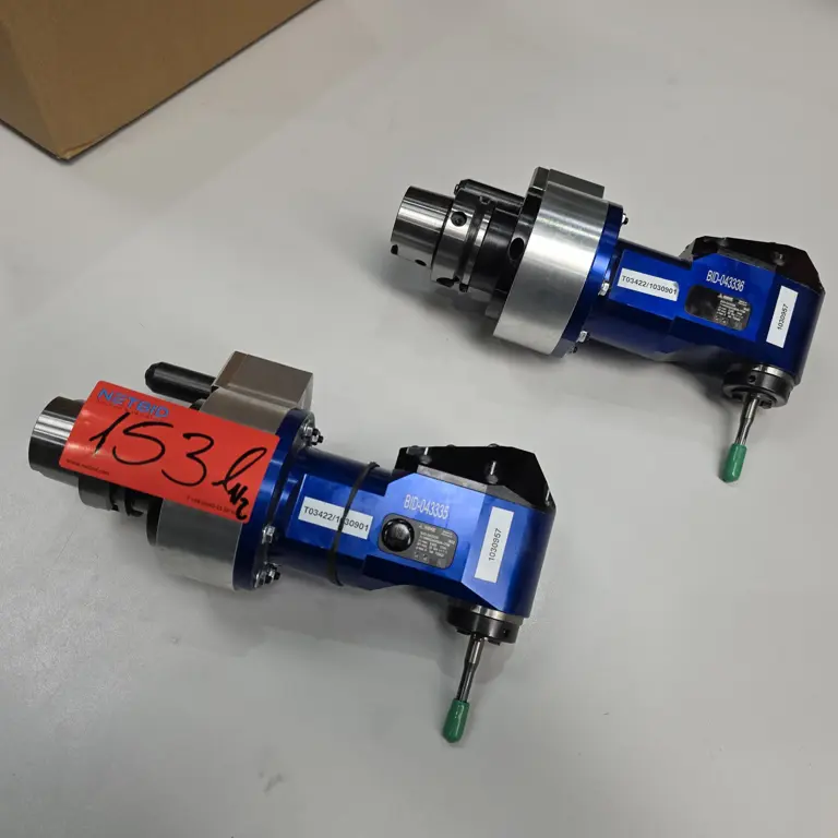 2 Powered HSK-A63 Tools/90° Angle Attachments Benz