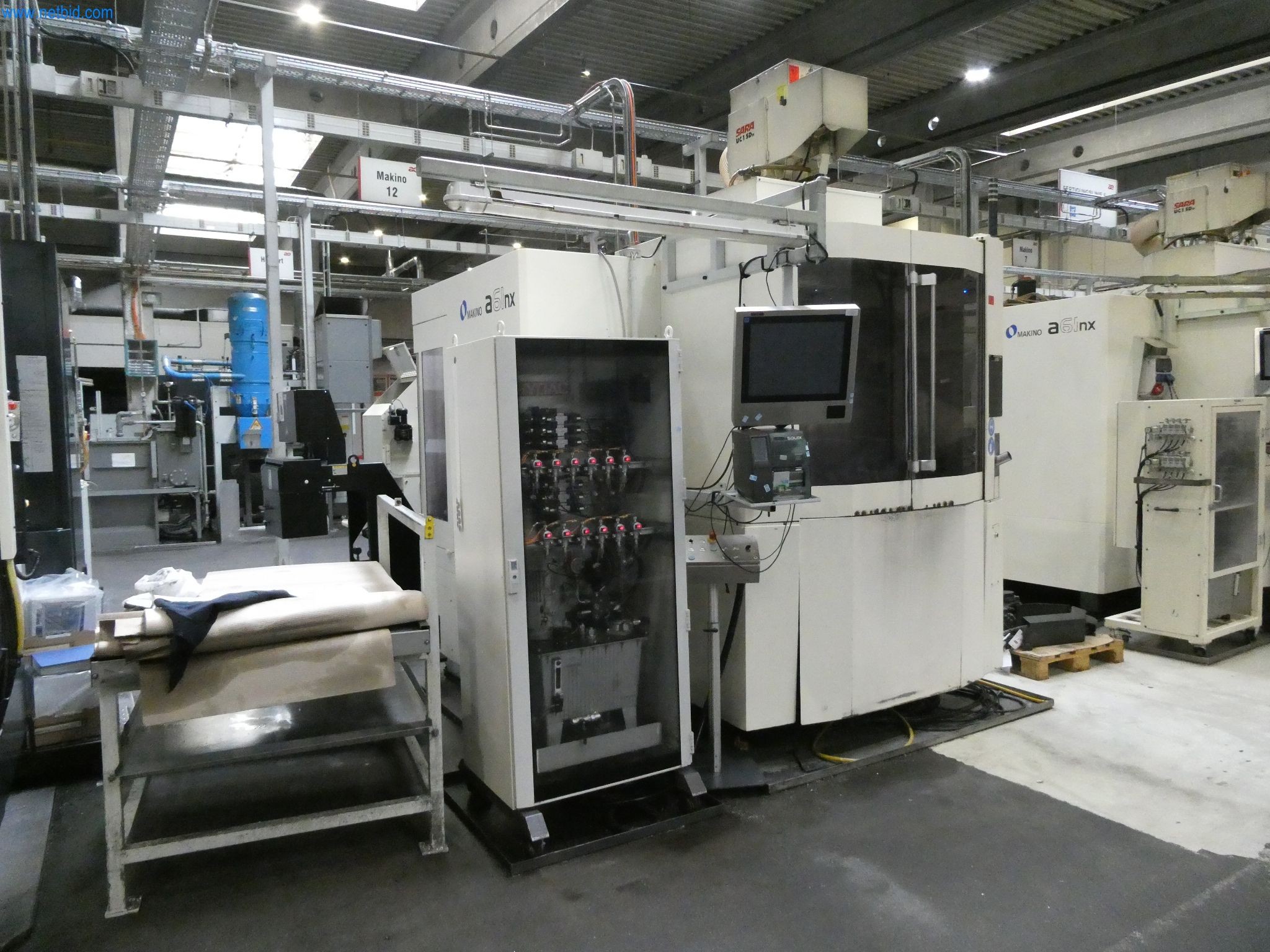 ae group - Melting store, Aluminum die casting machines 6,600 - 35,000 kN, Mechanical processing - PRIVATE TREATY SALE-16