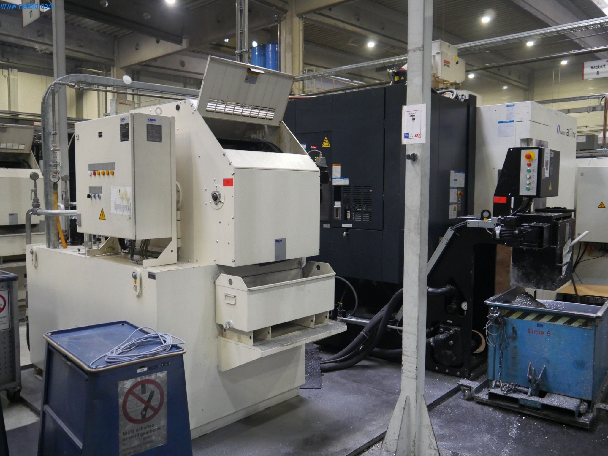 ae group - Melting store, Aluminum die casting machines 6,600 - 35,000 kN, Mechanical processing - PRIVATE TREATY SALE-6