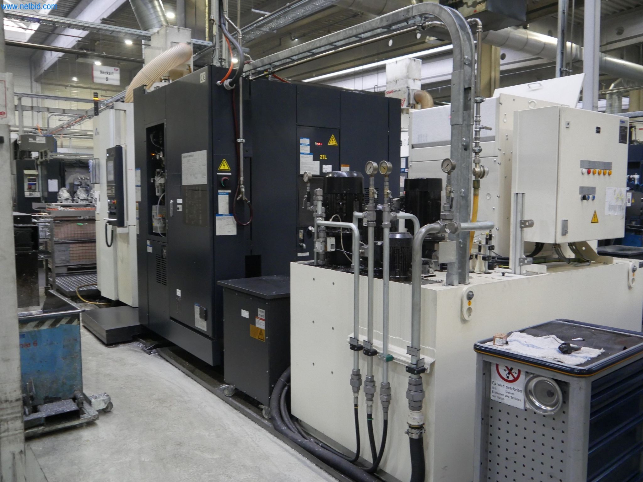 ae group - Melting store, Aluminum die casting machines 6,600 - 35,000 kN, Mechanical processing - PRIVATE TREATY SALE-8